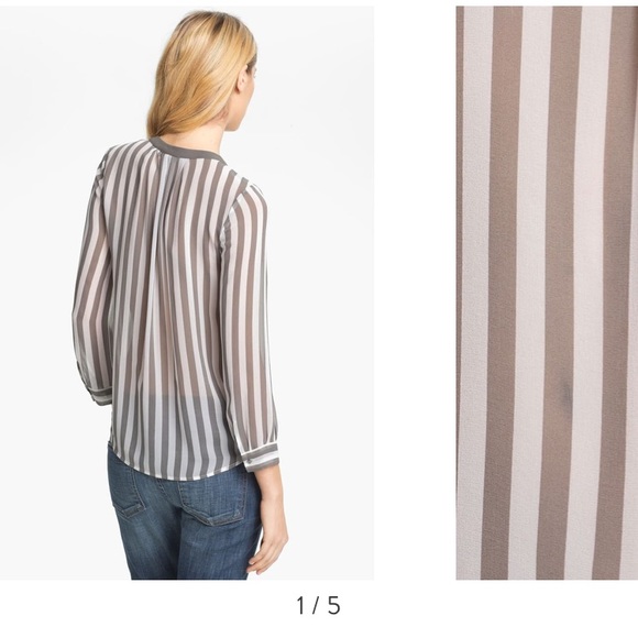 Joie silk‎ top with strapped slip underneath NWT - Picture 1 of 3
